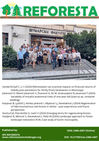 International Scientific Journal on Reforestation, Afforestation and Tree Reproduction