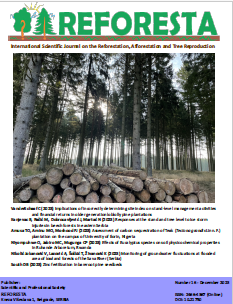 International Scientific Journal on Reforestation, Afforestation and Tree Reproduction